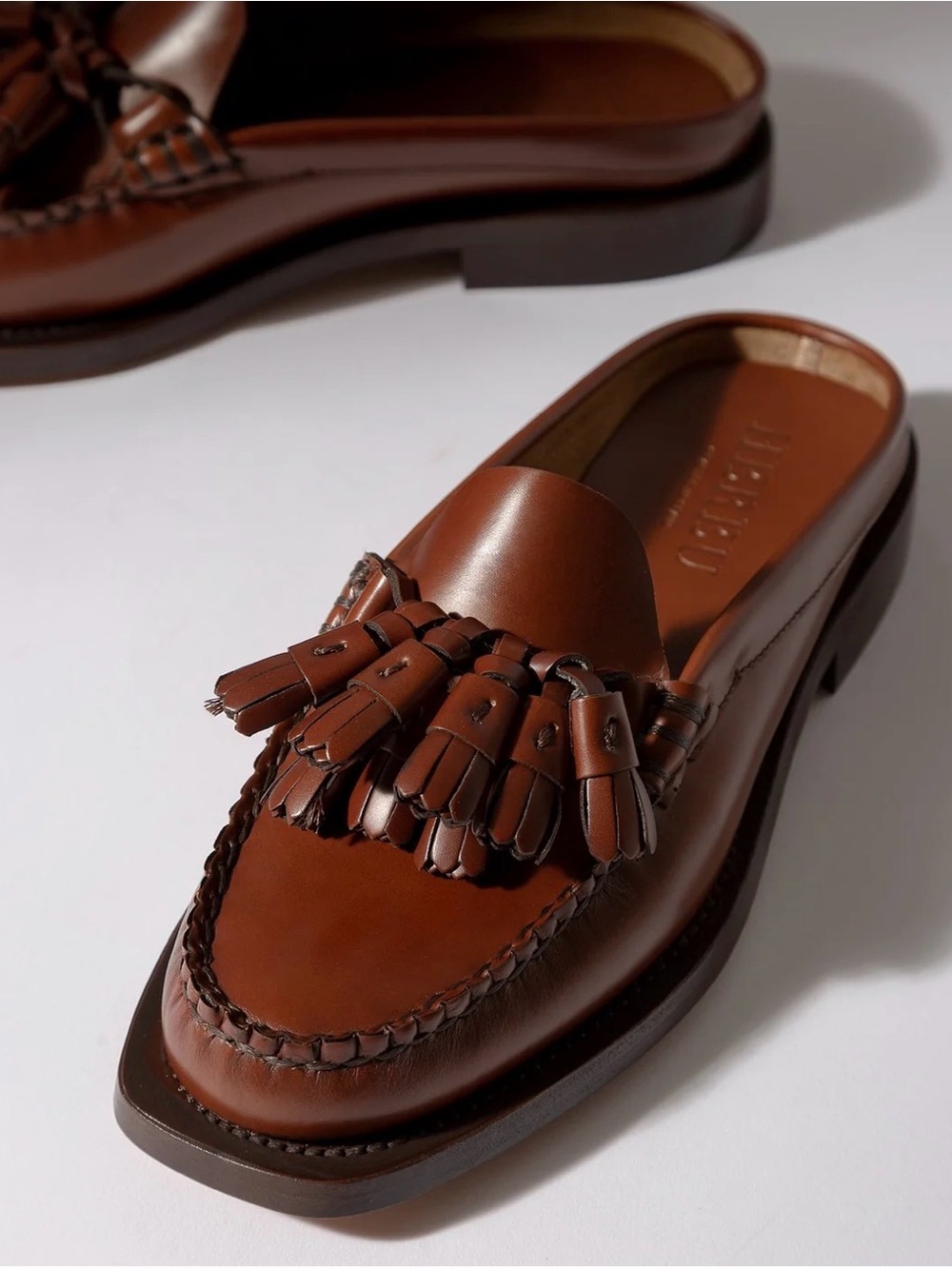 Hereu CAIREL MULE Tasselled Mule Loafer - Picture 3 of 5